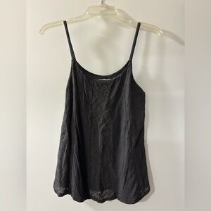 Elegant Black Lace Women's Top